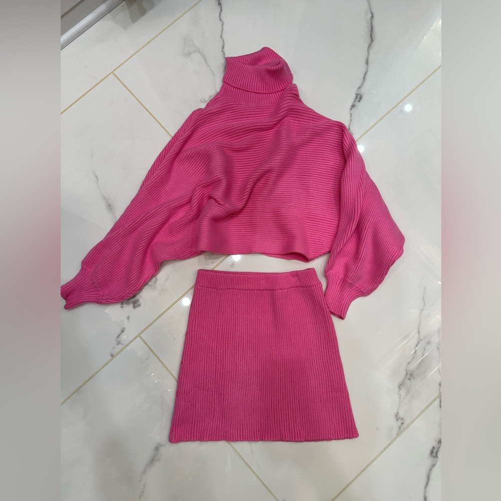 Zara knit set